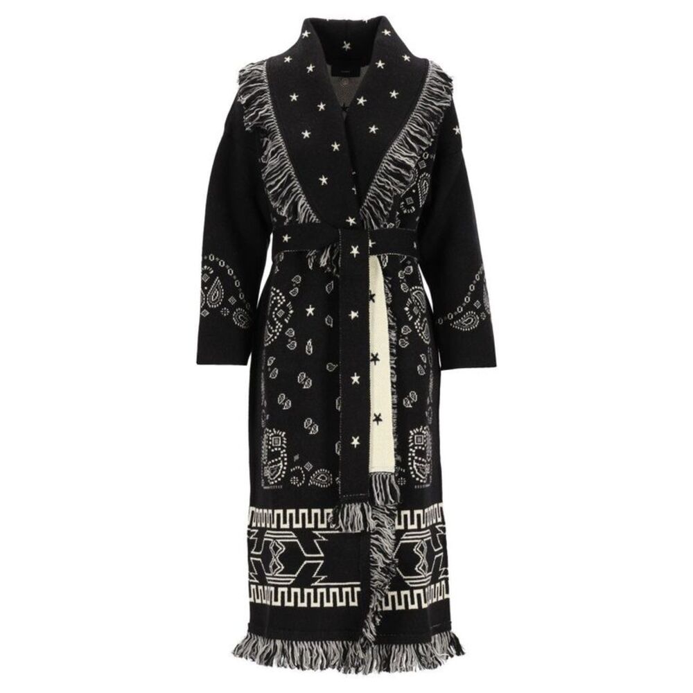 Alanui Women Wool Bandana Coat